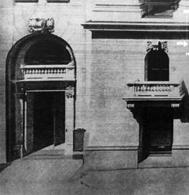 The 18 Broad Street entrance in 1903. Photo: New York Stock Exchange